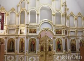 Иконостас напольный в Кремёнках Иконостас напольный в Кремёнках
