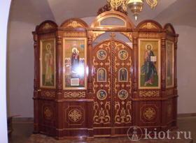 Иконостас №14 в Долгопрудном Иконостас №14 в Долгопрудном