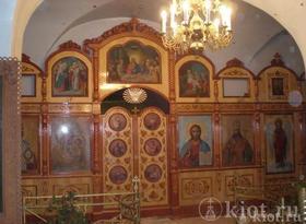 Иконостас двухъярусный №2 в Больничном храме в городной клинической больнице г. Подольск Иконостас двухъярусный №2 в Больничном храме в городной клинической больнице г. Подольск