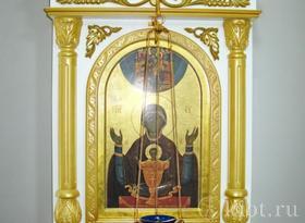 Киот настенный резной №14 в Ворсино Киот настенный резной №14 в Ворсино