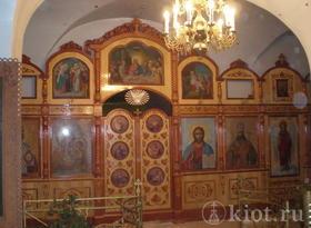 Иконостас тябловый №2 в Больничном храме в городной клинической больнице г. Подольск Иконостас тябловый №2 в Больничном храме в городной клинической больнице г. Подольск