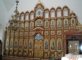 Иконостас храм Покрова Пресвятой Богородицы с.Пустоша Иконостас храм Покрова Пресвятой Богородицы с.Пустоша