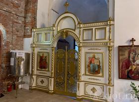 Иконостас прямой г. Серпухов, Спасский храм Иконостас прямой г. Серпухов, Спасский храм