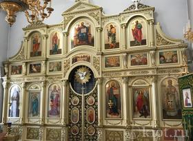 Иконостас. Никольский храм с.Лукьяново, Серпуховский район Иконостас. Никольский храм с.Лукьяново, Серпуховский район